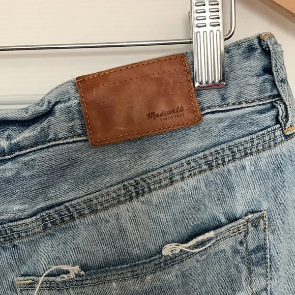 Madewell Distressed Denim Shorts - Picture 4 of 5